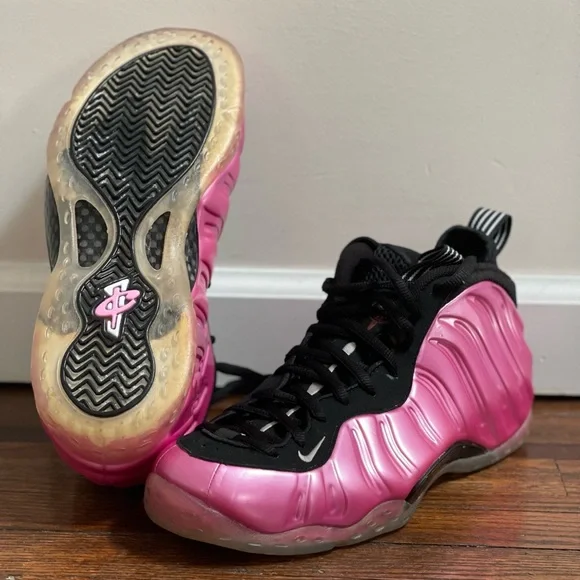Pink Pearlized Foamposites Size 10.5 s-l400.jpg main image 2